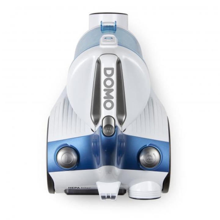 Aspirator fara sac DOMO DO7286S, Functie ciclonica, Capacitate 2,5 Litri, Hepa 12, Clasa energetica A