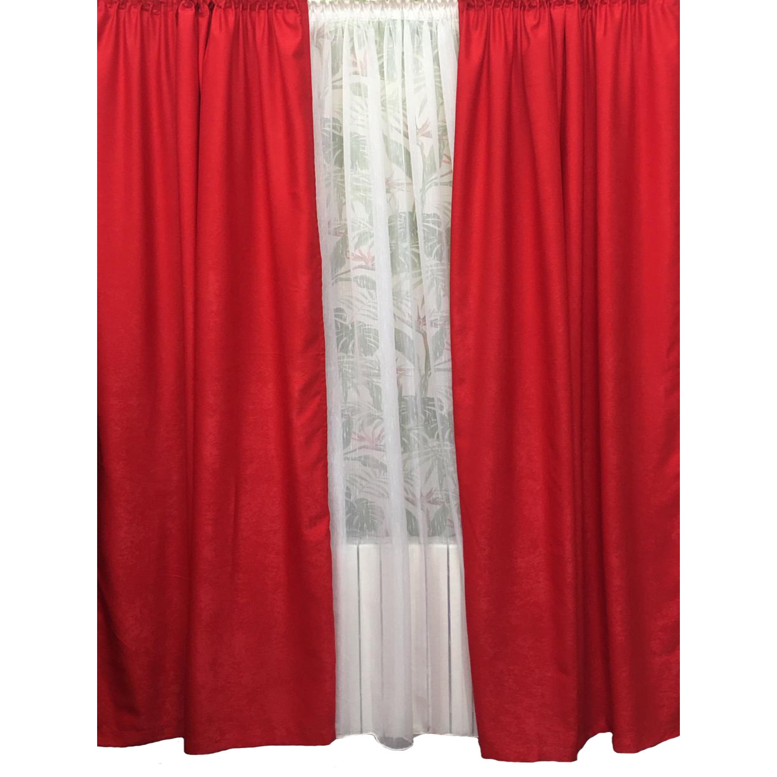 Set doua draperii 140X245cm si perdea 300X245cm by Liz Line-SDP31