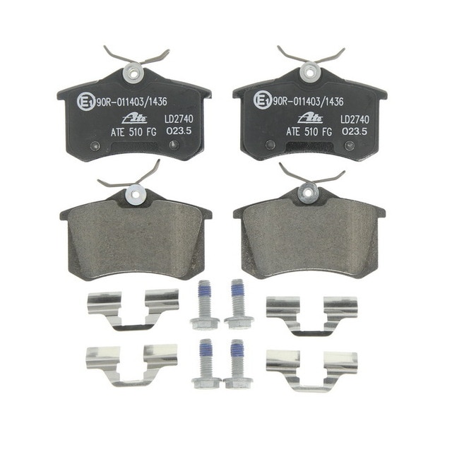 Placute frana RENAULT MEGANE III cupe DZ0 1 ATE 13047027402