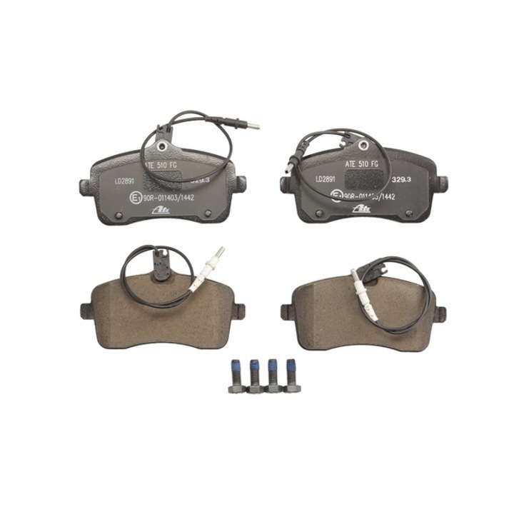 Накладки PEUGEOT 407 6D ATE 13047028912