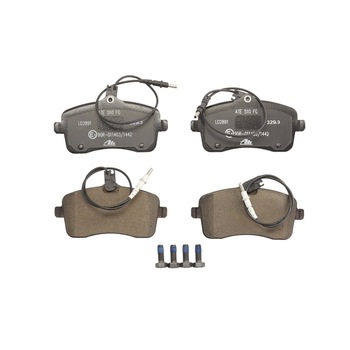 Placute frana PEUGEOT 407 6D ATE 13047028912 Placute frana PEUGEOT 407 6D ATE 13047028912