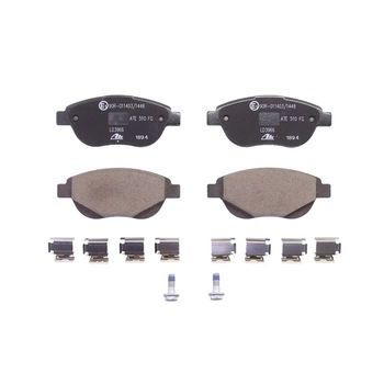 Placute frana PEUGEOT 206 hatchback 2A C ATE 13047039662 Placute frana PEUGEOT 206 hatchback 2A C ATE 13047039662