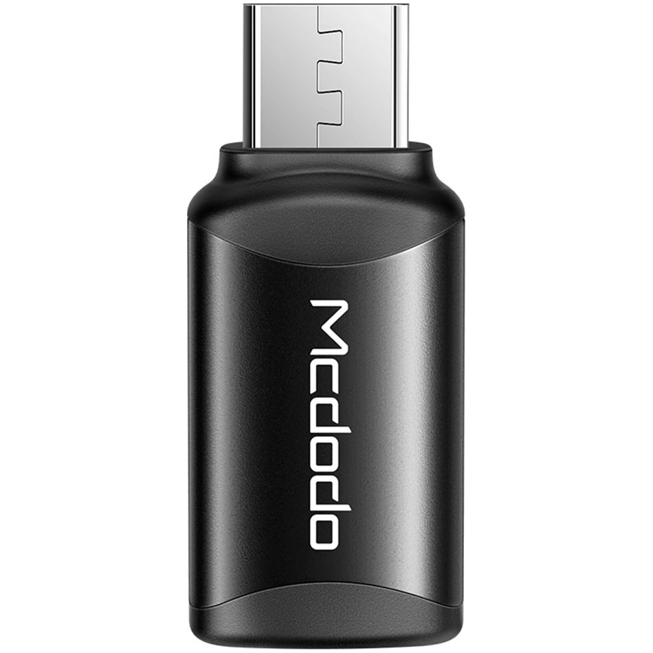 Adaptor Mcdodo Extreme Series Lightning la MicroUSB, Black