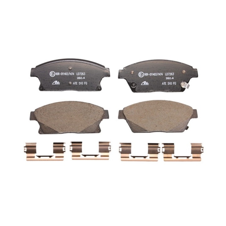 Fékbetétek, Chevrolet Trax, ATE, 13047072632