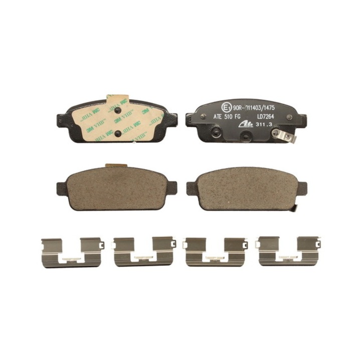 Fékbetétek OPEL ASTRA J ATE 13047072642