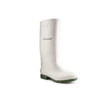 Cizme, DUNLOP, Pricemastor, PVC, albe, marimea 40 Cizme, DUNLOP, Pricemastor, PVC, albe, marimea 40
