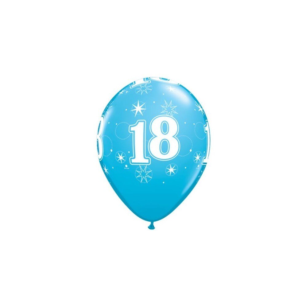 Set 5 Baloane 11'' inscriptionate 18 (Majorat), Qualatex