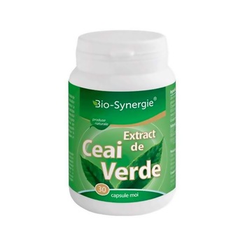 Supliment alimentar, Extract Ceai Verde Bio-Synergie 30 capsule Supliment alimentar, Extract Ceai Verde Bio-Synergie 30 capsule