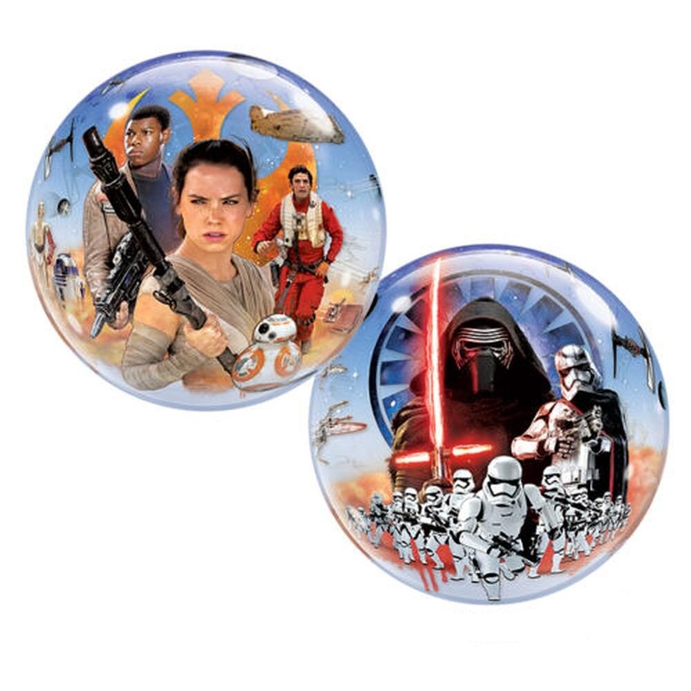 Balon Bubble Star Wars 56 cm, Qualatex, 1 buc