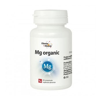 Magneziu organic Dacia Plant 60 comprimate Magneziu organic Dacia Plant 60 comprimate