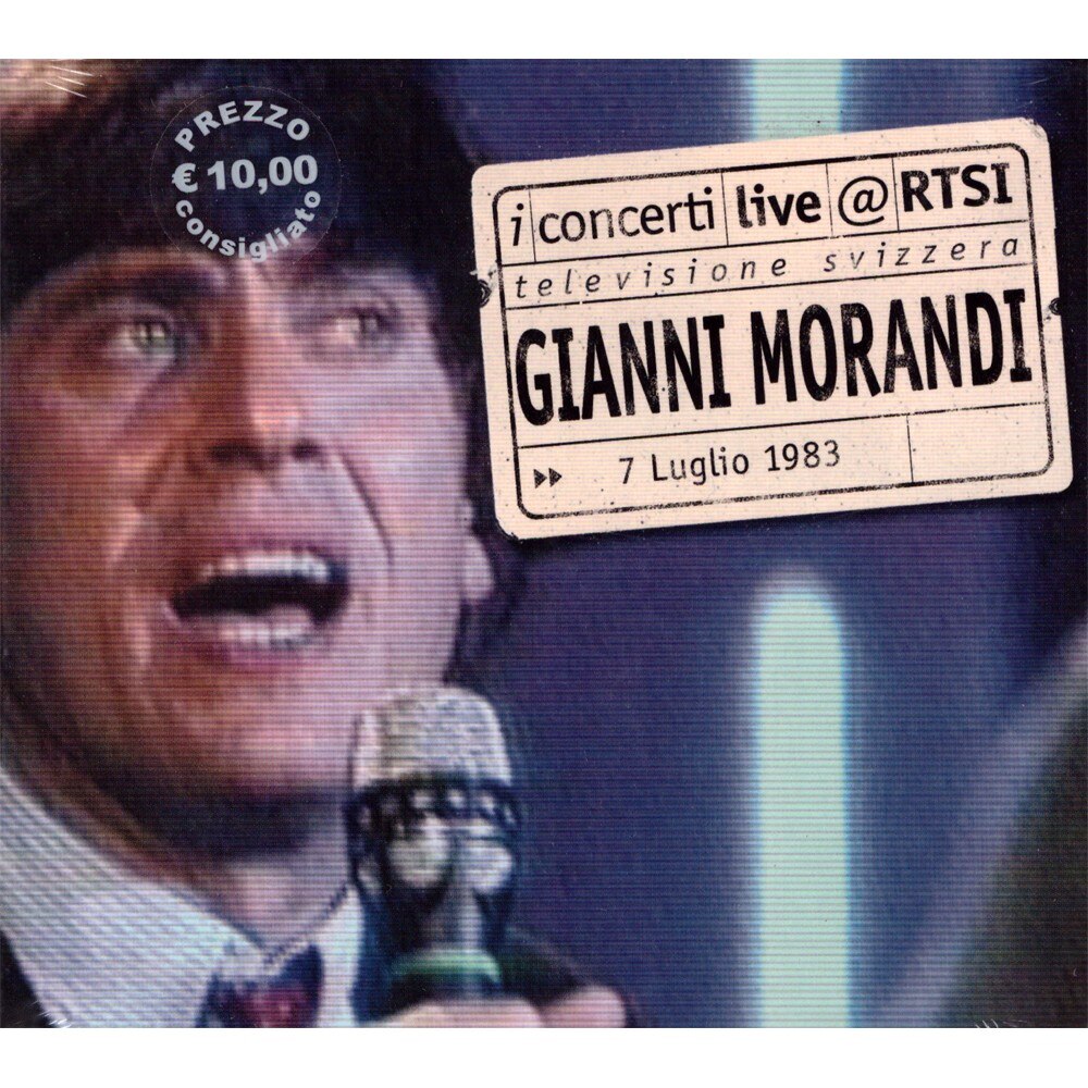 Gianni Morandi - Live At RTSI - CD digipack