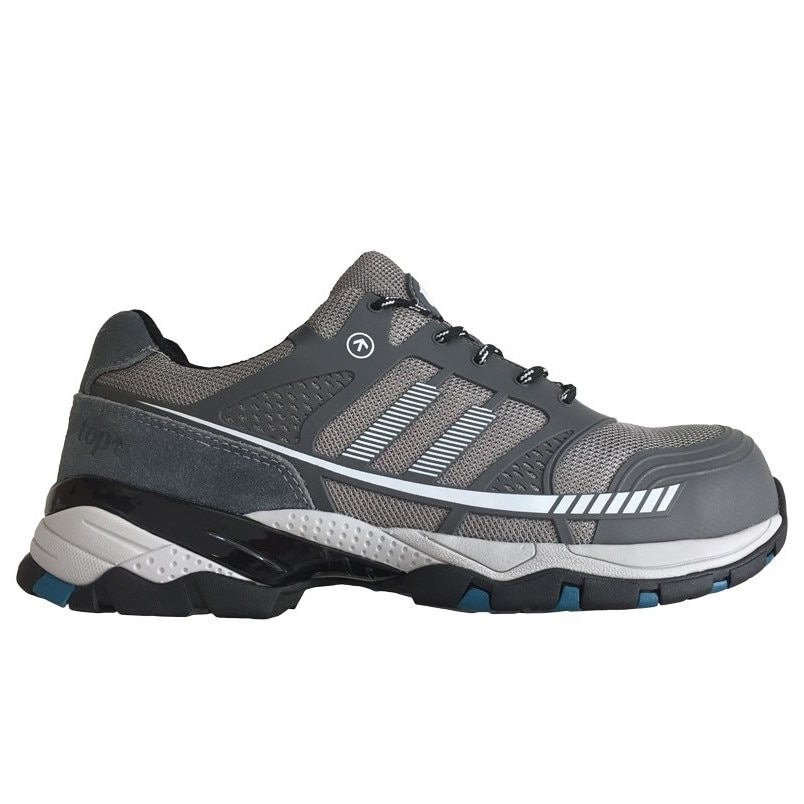 Pantofi de protectie, Top ICE, S1P SRC, gri, marimea 43
