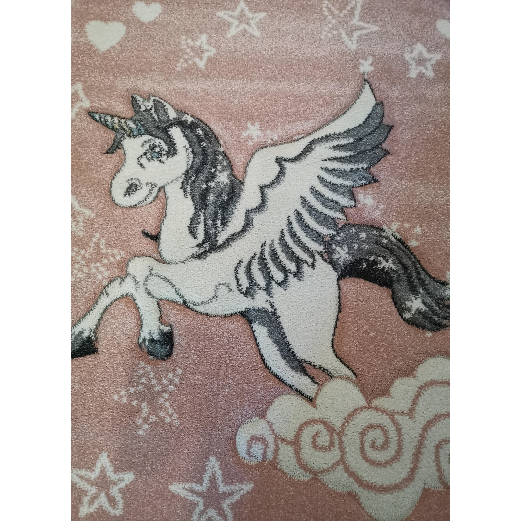 Covor Merinos, Pastel Kids 640-57 - 120 x 170 cm, densitate covor 3 KG/m², grosime covor 13 mm, numar noduri pe m² 290000
