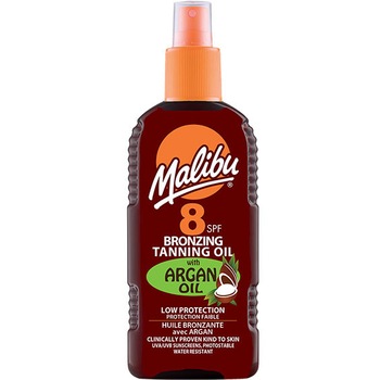 Ulei De Plaja Accelerator MALIBU Bronzing Tanning Oil cu Ulei de Argan, SPF8, 200 ml Ulei De Plaja Accelerator MALIBU Bronzing Tanning Oil cu Ulei de Argan, SPF8, 200 ml