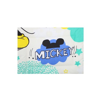 Perna slim, Minnie si Mickey, crem, 37x28cm Perna slim, Minnie si Mickey, crem, 37x28cm