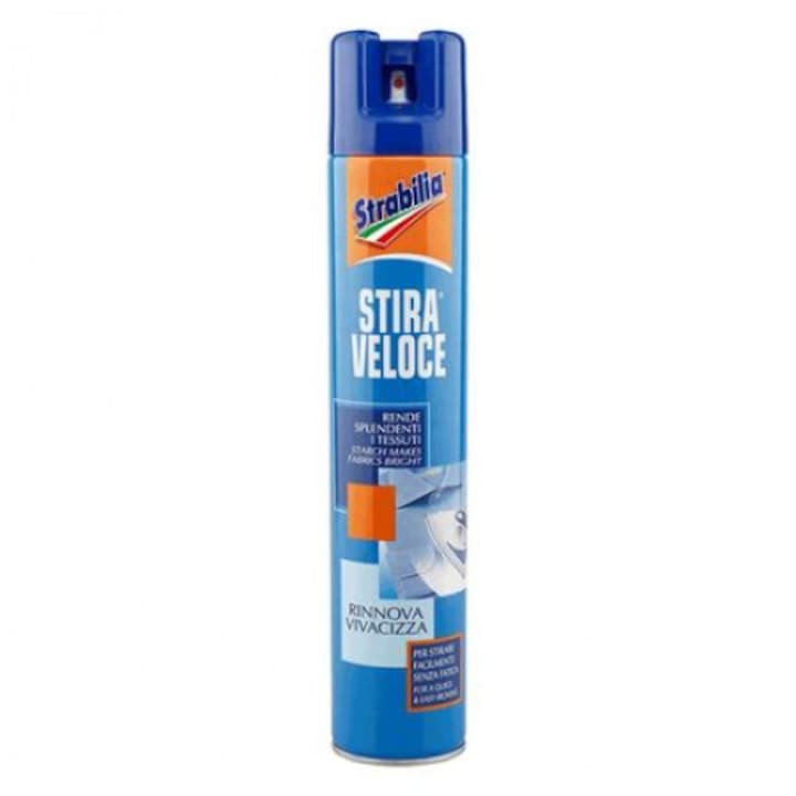 Stira Veloce Strabilia Apret Vasaláskönnyítő spray, 500 ml, megkönnyíti a vasalást és illatosít