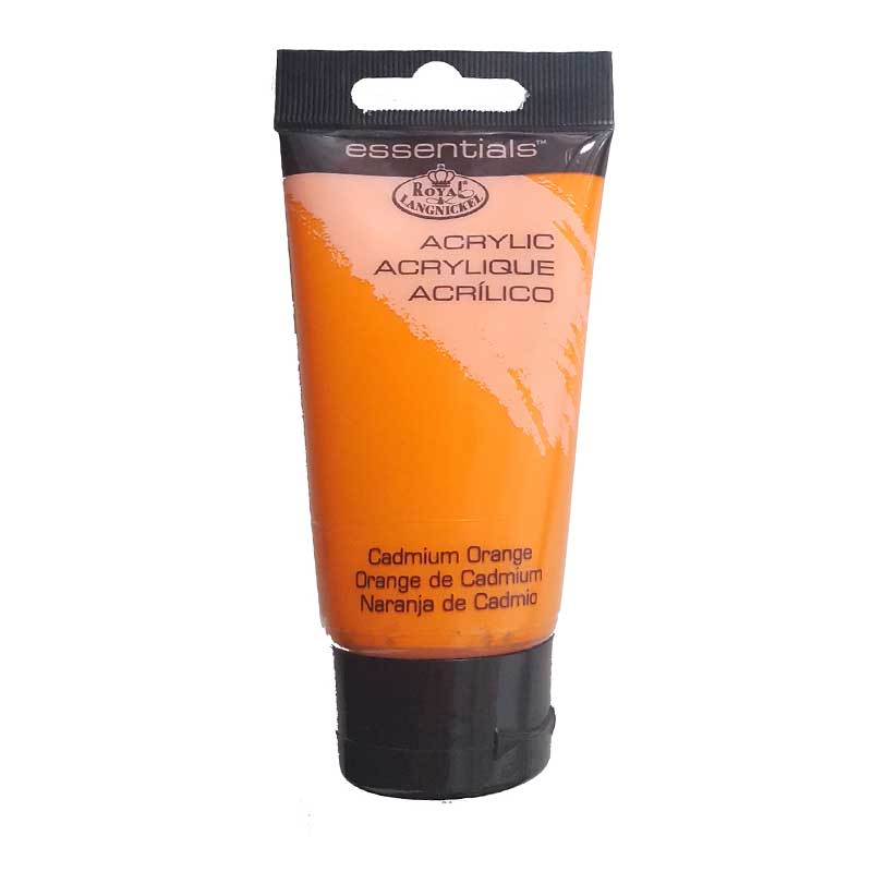 Vopsea acrilica, Royal Langnickel, Cadmium Orange, 75 ml
