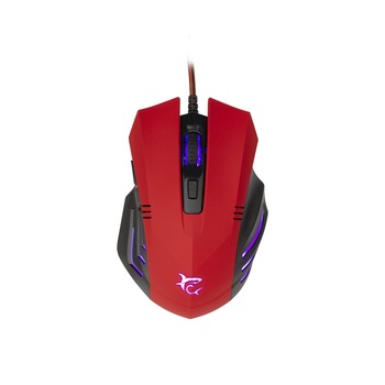 Mouse gaming White Shark GM-3006 HANNIBAL 2, 3.200 dpi, lumini LED, rosu Mouse gaming White Shark GM-3006 HANNIBAL 2, 3.200 dpi, lumini LED, rosu