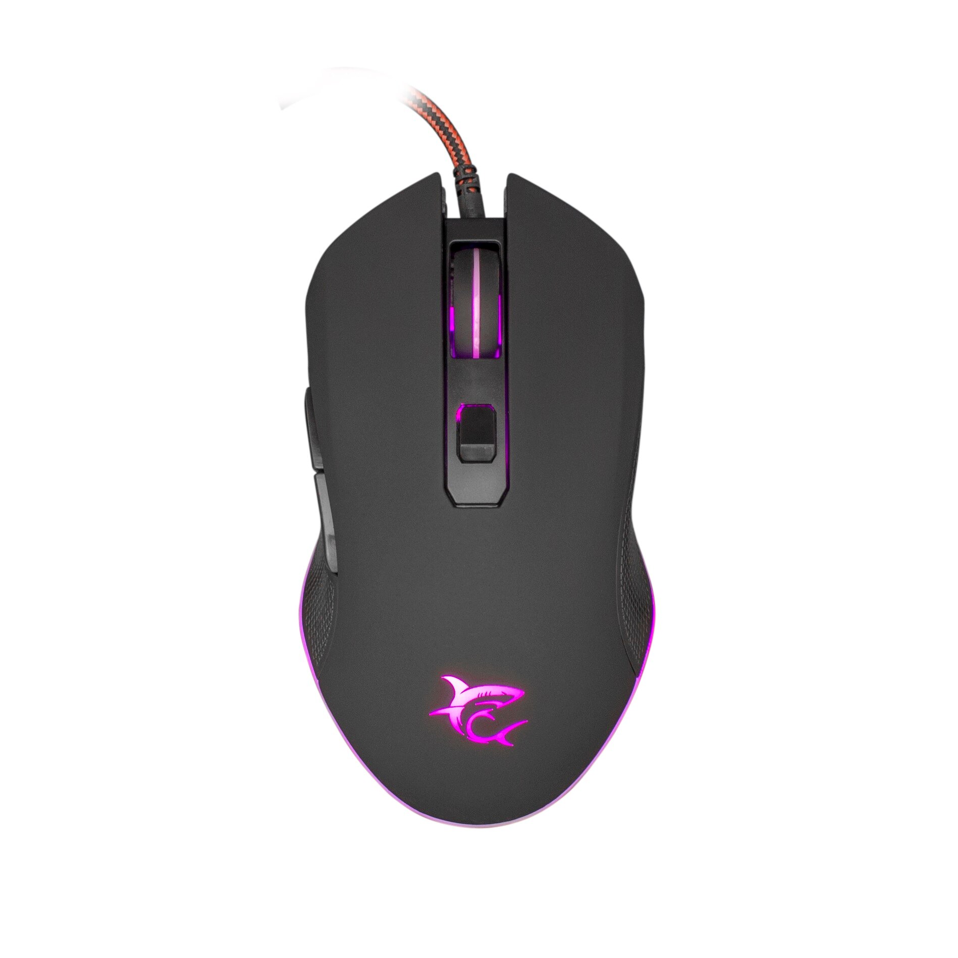 Mouse optic White Shark GM-3001 CYRUS, 3.200 dpi lumini LED