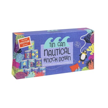 Joc de societate - Tin Can Nautical Knock Down Joc de societate - Tin Can Nautical Knock Down