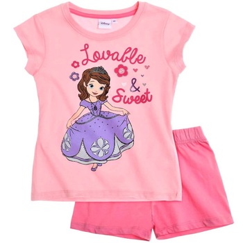 Pijama, Disney, Printesa Sofia, mov, Roz Pijama, Disney, Printesa Sofia, mov, Roz
