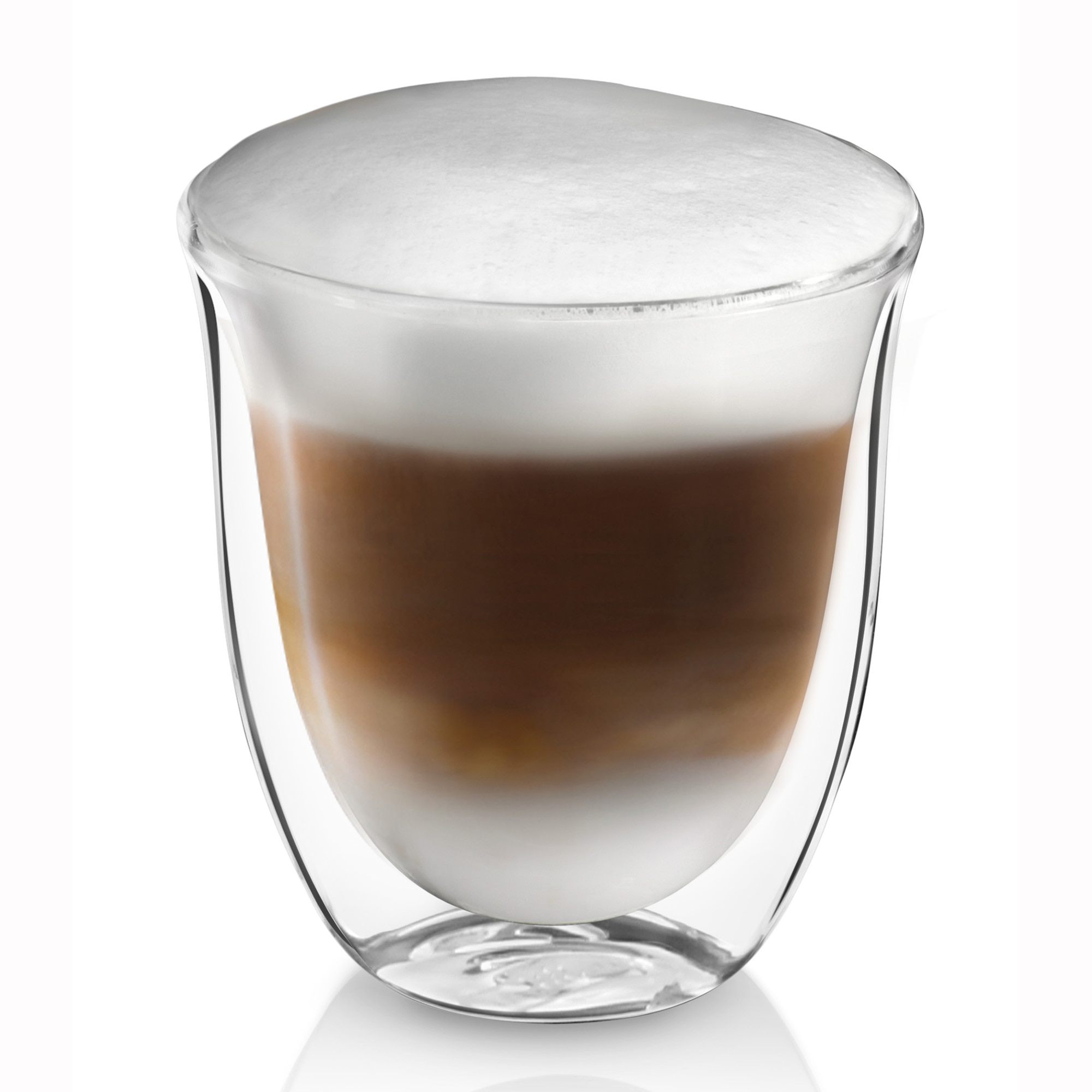 DeLonghi Creamy Lot 6x Tasses Cappuccino Café 270ml Verre