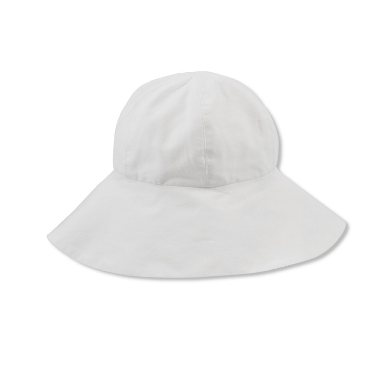 Palarie alba pentru fetite, KidsDecor