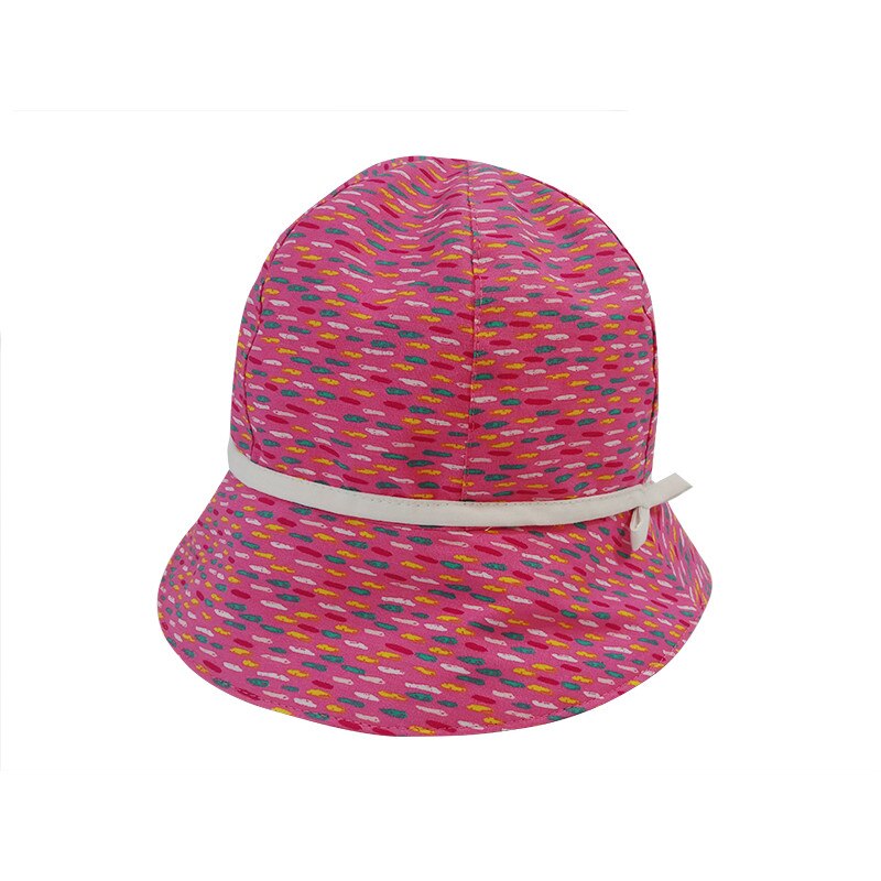 Palarie ciclam de vara pentru fetite 3-4 ani, KidsDecor, 52 cm