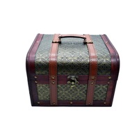 Cutie din lemn in forma de cufar, Naimeed, D169 mare, 30*28*20 cm