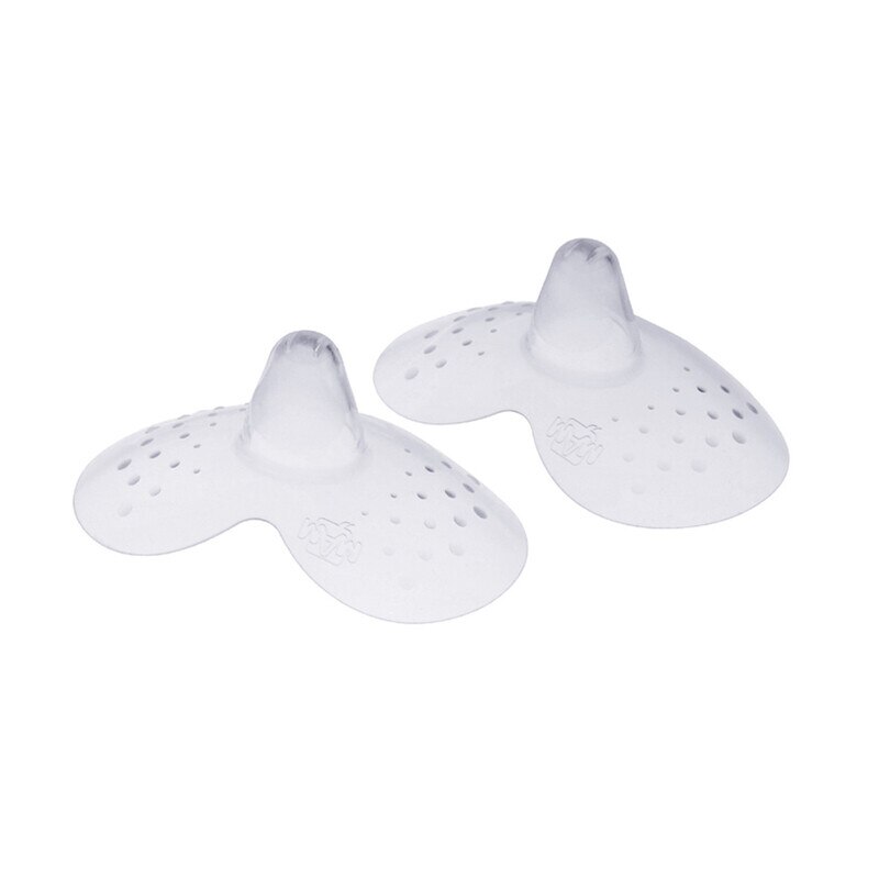 Set 2 protectii din silicon 17 mm pentru mameloane MAM 391408, Transparent