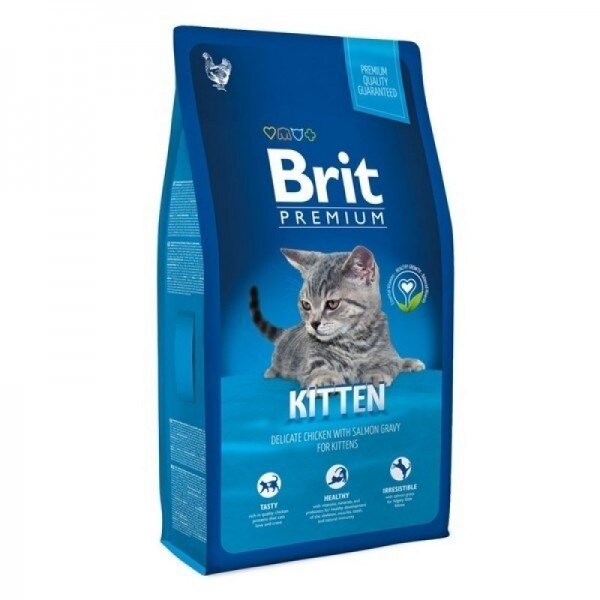 Hrana uscata pentru pisici Brit Premium, Kitten, 1.5 Kg
