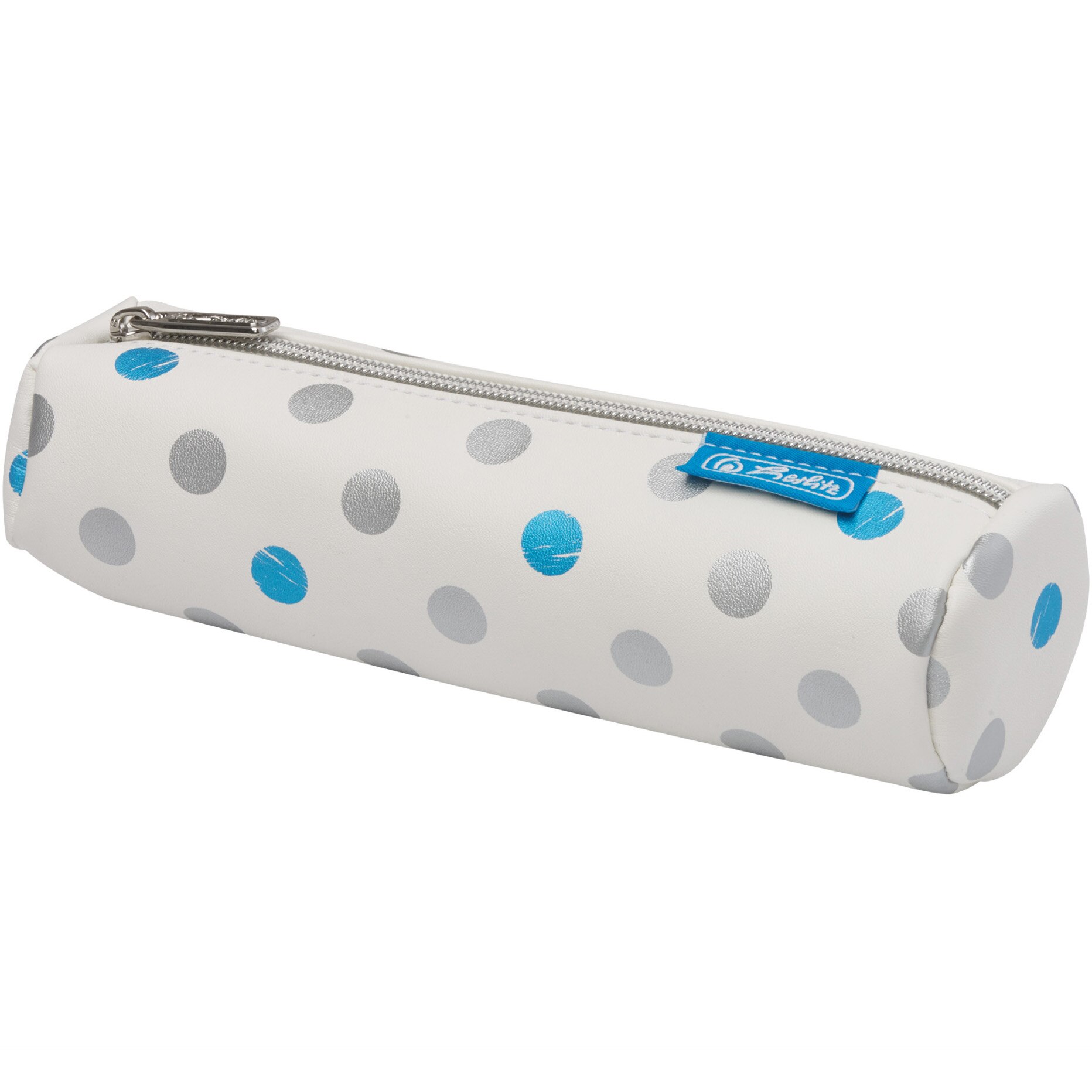 Penar Necessaire Herlitz, rotund, imitatie de piele, dimensiune 20x6x6cm, motiv Frozen Glam