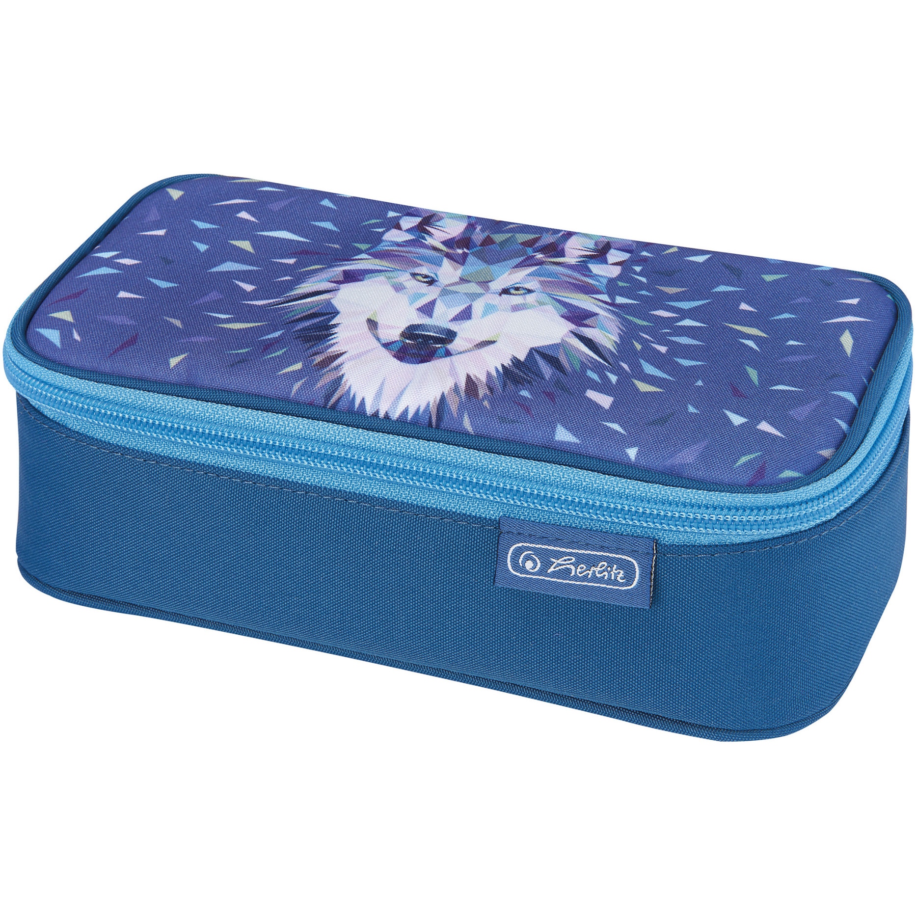 Penar Necessaire Herlitz, beat box, motiv Wild Animals Wolf