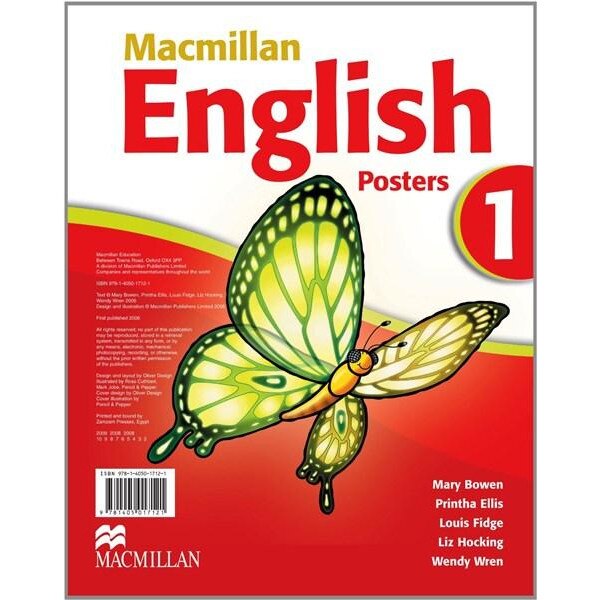 Macmillan English 1 Posters - Mary BowenLouis FidgePrintha Ellis