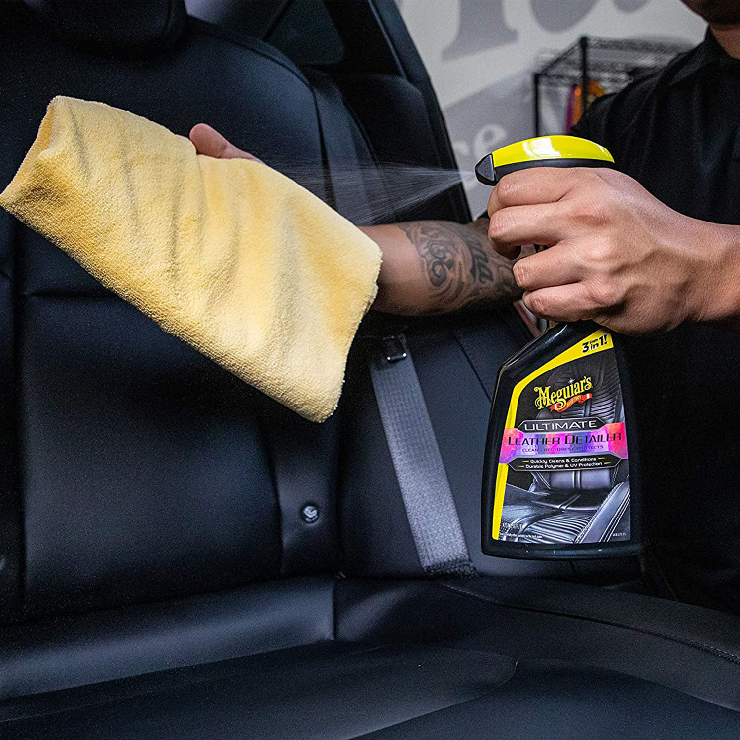 Solutie curatare si hidratare piele Meguiar's Gold Class Rich