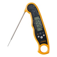 Termometru digital pentru alimente, Deiss PRO, afisaj electronic, functie de memorie si calibrare pentru temperatura alimente si bauturi