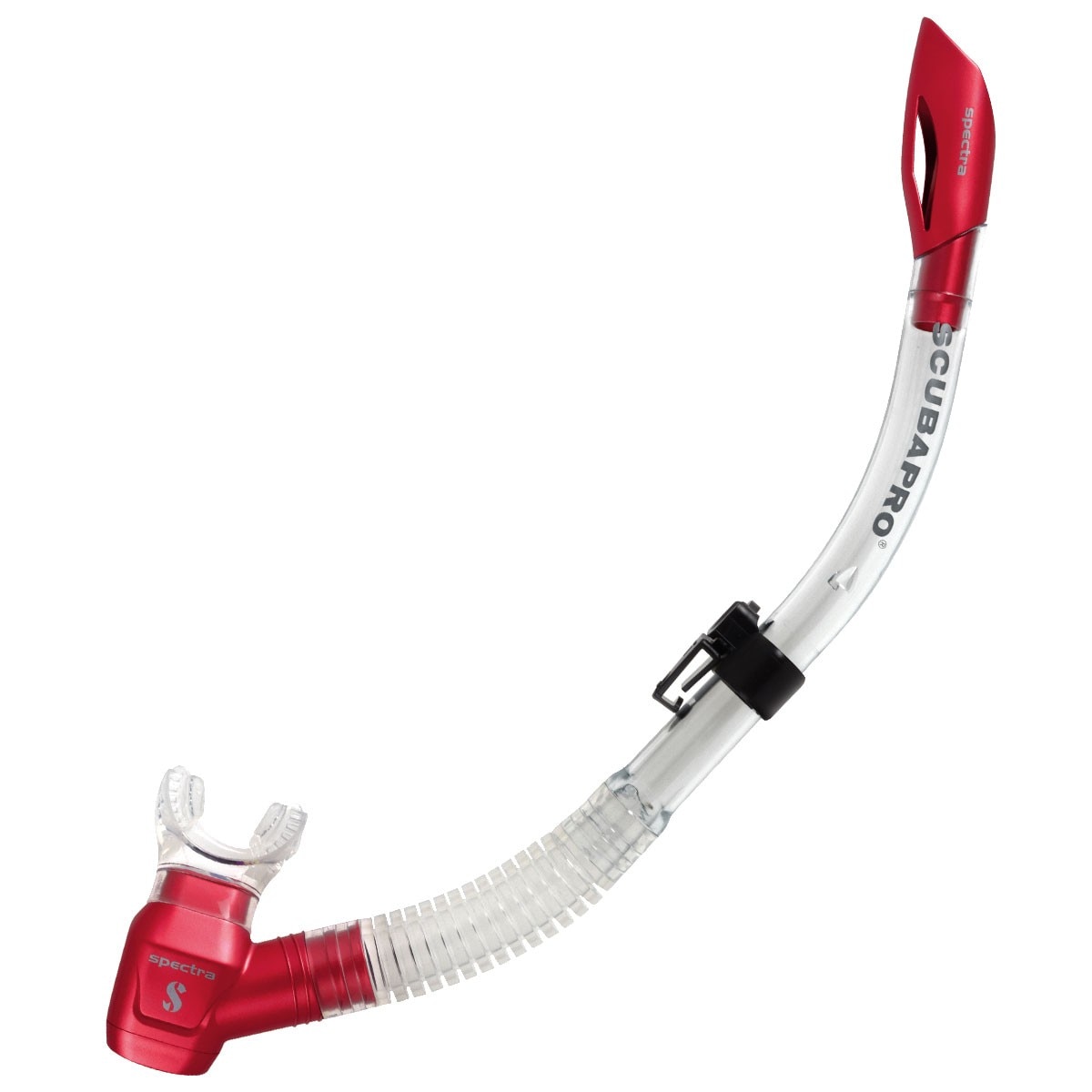 Snorkel Scubapro - SPECTRA, Rosu