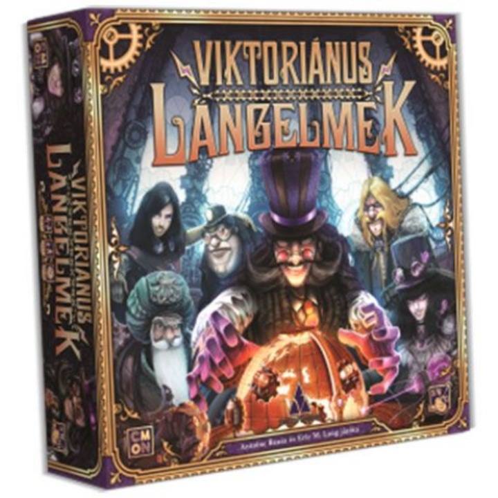 Delta Vision Viktoriánus lángelmék stratégiai társasjáték 2-4 játékos (delta19043-950975)