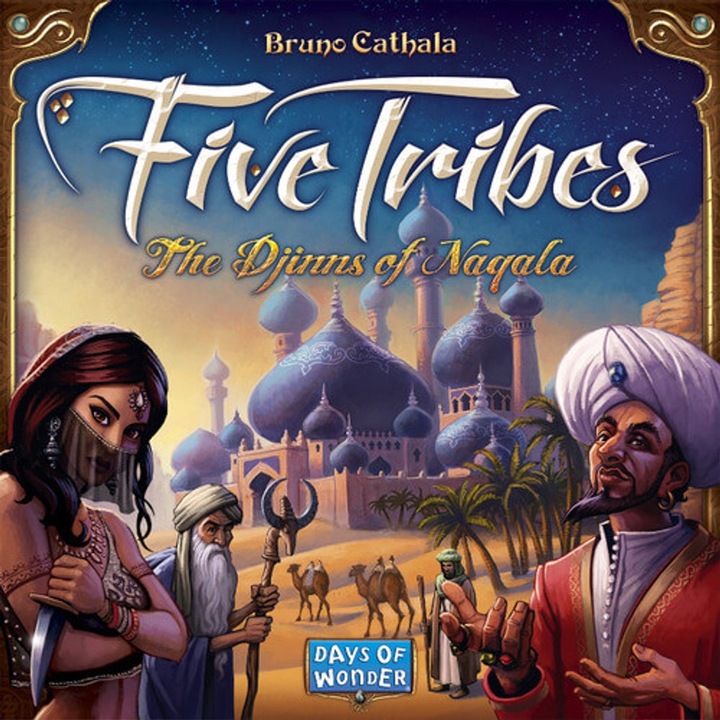Five tribes társasjáték, angol nyelvű