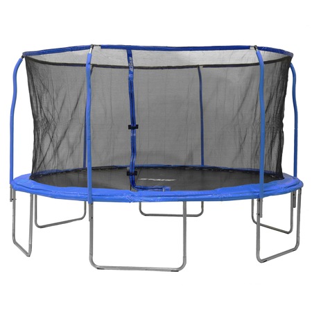 Trambulina agrement copii STATS Sports, 14FT-427 cm, culoare albastru