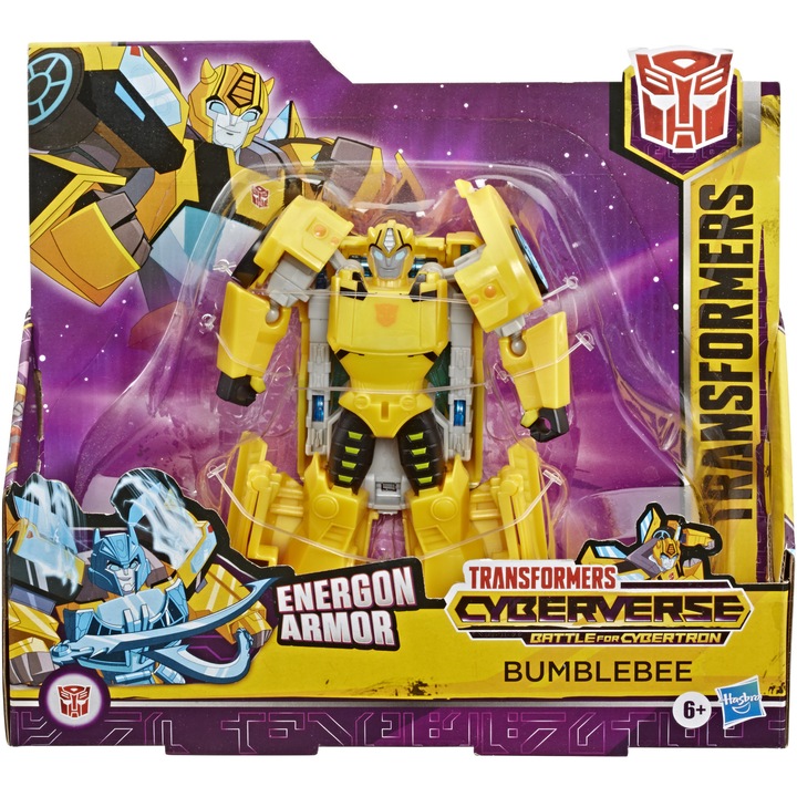 Figurina Transformers Cyberverse - Bumblebee, 20 cm