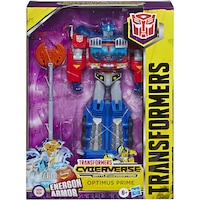 figurina transformers cyberverse battle for cybertron - optimus prime 20 cm imagen 9_0_
0