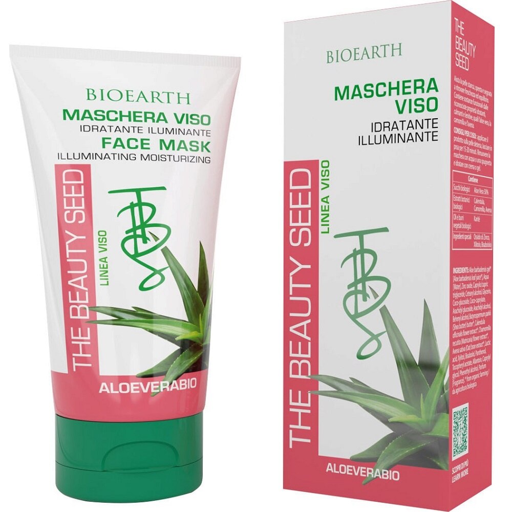 Masca faciala iluminanta 50ml Bioearth