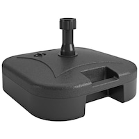 Suport pentru umbrela de soare Timeless Tools, 45 x 45 x 10,5 cm, Negru