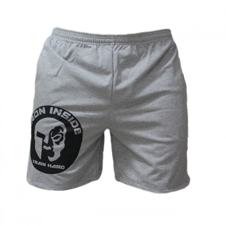 Къси гащи Iron Inside Train Hard, Графитено сиво