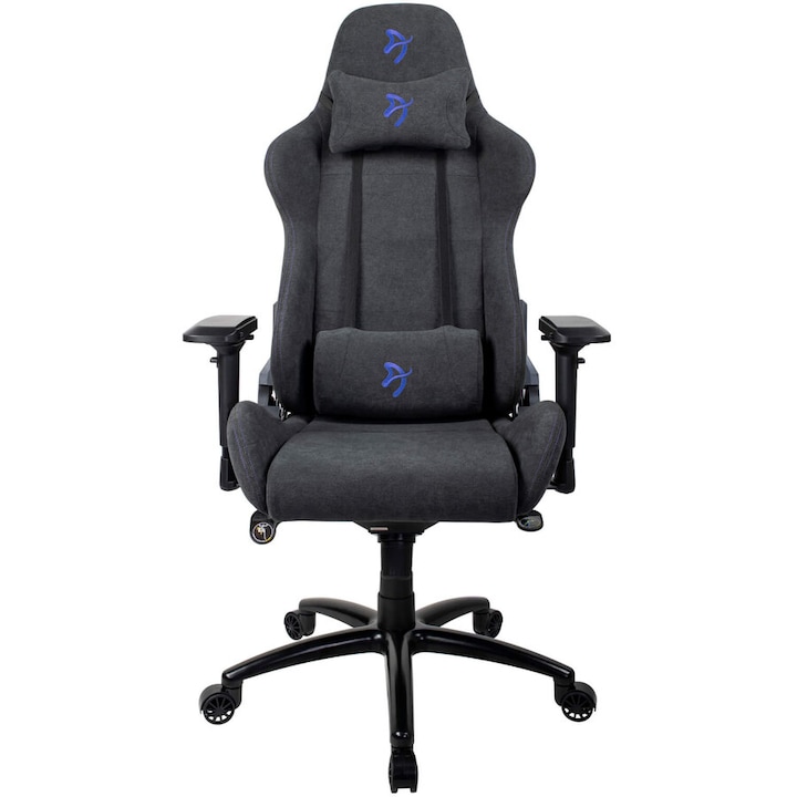 Arozzi Verona Signature Gaming szék, textil, fekete/kék