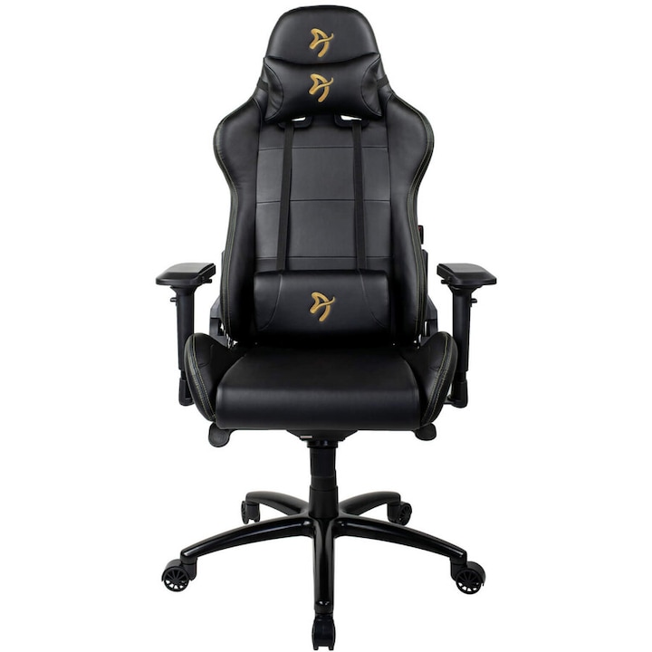 Arozzi Verona Signature Gaming szék, Műbőr, Fekete/Arany