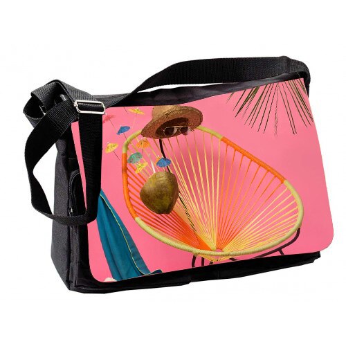 Geanta laptop de umar 14.5 inch, cu clapeta personalizabila