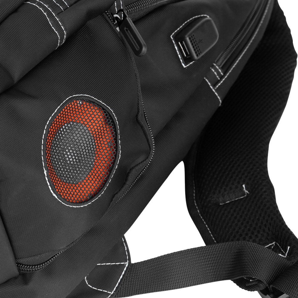 Rucsac gaming cu iluminare RGB Marvo BA-02, 15.6", boxa wireless integrata