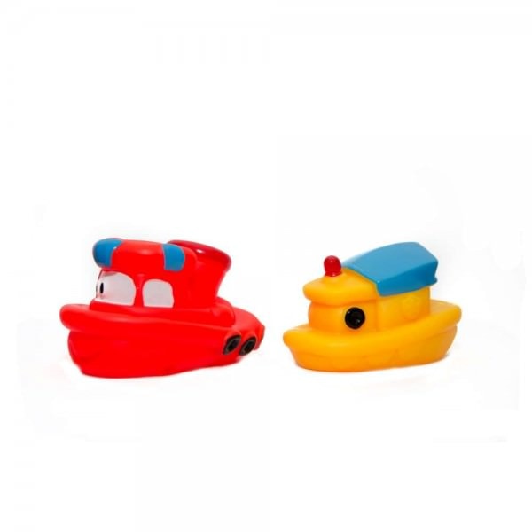 Set 2 jucarii de baie Hencz Toys Barcute 860H, Multicolor